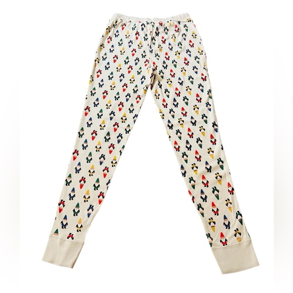 Hanna Andersson Unisex Organic Cotton Holiday Gnome Pajama Bottoms Size Medium - Picture 6 of 8